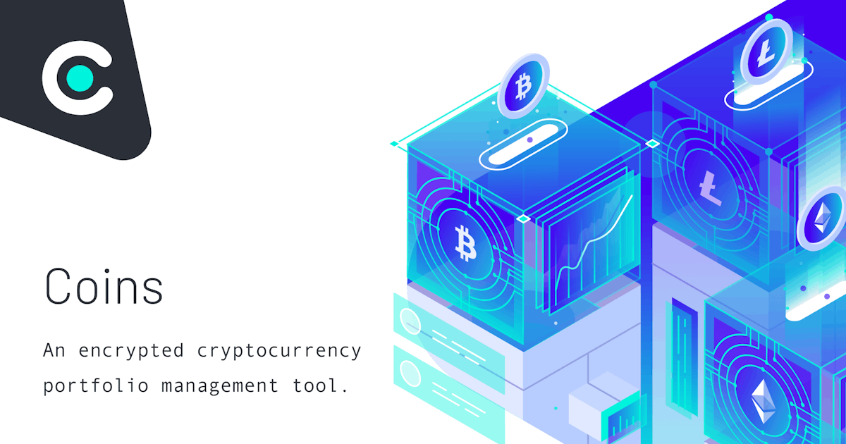 Coins — Encrypted Cryptocurrency Portfolios